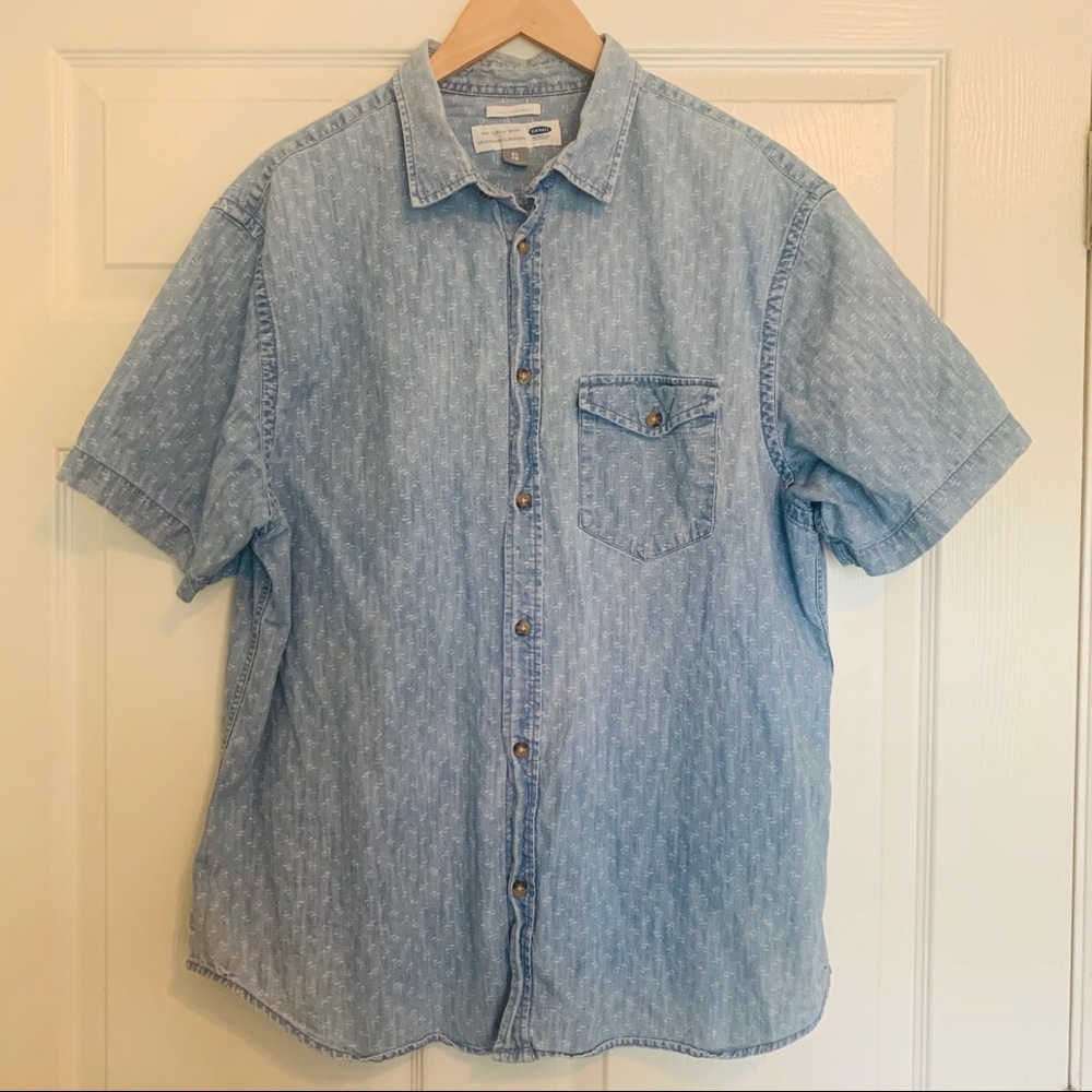 Men’s Denim Button Down